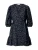 EDITED Jurk ‘Gemma’  blauw / zwart
