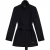 Ted Baker Icombis Korte Jas Met Trechterhals In Marineblauw