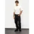 Regular Fit Mid Waist Recht Gesneden Denim Jeans