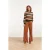 Smashed Lemon 23581 trendy wijde corduroy broek |