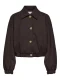 Only Onlnancy Life Collar Jacket Cc Otw 15321922 Jackets 5120798 Chocolate Torte Melange