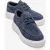 Mareon Leren Veterschoen Sneaker