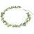 Valero Pearls Ketting  grijs / appel / zilver