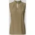MORE & MORE Blousetop van viscose met druppelvormige hals