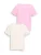 TOM TAILOR Shirt  lichtgroen / lichtroze / wit