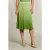 River Woods Green Gradient Midi Skirt Green