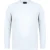 Fabric Heren Wafel T-shirt met lange mouwen (Wit)