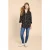White Stuff Annie Longline Shirt Black Printed