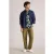 White Stuff Finsbury Leaf Print Shirt Navy Multi
