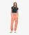 Para Cargobroek met Lage Taille Oranje
