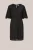 WE Fashion – Dames jersey jurk met pailletten – Regular fit – Zwart –