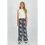 Vingino wide leg casual broek donkerblauw