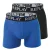 REPLAY Boxershorts  blauw / lichtgrijs / zwart