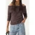 BA&SH Long Sleeves Knit Choco