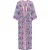 IZIA Kimono Dames Blauw Veelkleurig