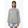 PIECES sweater PCCHILLI met rits grijs