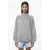 PIECES sweater PCCHILLI met rits grijs