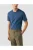 ETON T-Shirt ronde hals blauw, Effen