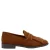 Lazamani Suus leren loafers met franjes – cognac