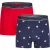 Happy Shorts Heren boxershorts oktoberfest 2-pack gingerbread hart