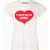 Vintage Girl Cotton T-shirt in ecru