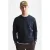 Scotch & Soda regular fit sweater met print – donkerblauw