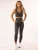Divina Sportbroek ‘Amica’  grijs / wit