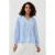 EsQualo Blouse R-neck Raglan Sky Blue