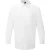 Premier Recyclight poplin overhemd met lange mouwen voor heren (Wit)