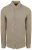 Suitable Piqué Overhemd Taupe