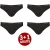 Sloggi Basic mini 4-pack zwart