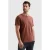 PME Legend regular T-shirt gebreid roodbruin