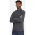 No Excess Pullover Half Zip Plated Dark Night
