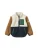 Liewood Tussenjas ‘Nolan Pile’  navy / bruin / smaragd / wit