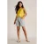 White Stuff Tia Denim Shorts Natural Multi