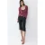 Mango top met ruches – oudroze