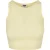 Urban Classics Dames ribbed crop top