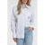 Fifth House gestreepte blouse met glitters – lichtblauw