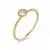 Luxenter Naadim 925 Sterling Zilver Vergulde Ring