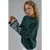 Ronde Hals Jacquard Gebreide Trui