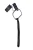 Saint Laurent, gebroken leren strikcollier