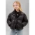 Calvin Klein gewatteerde winterjas – zwart