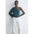 MANGO TEEN off shoulder top blauw
