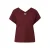 s.Oliver – female – Gestructureerd T-shirt met V-hals in een ontspannen pasvorm