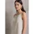 Street One Studio Dames Blousetop met knoopdetail in Beige