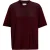 Dames-T-shirt Colorful Standard Organic oversized oxblood red