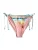 Next Bikinibroek  azuur / lichtgeel / oranje / zalm roze