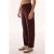Oversized jerseybroek met normale taille en rechte pijpen