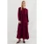 Maxi-jurk met Strikdetail
