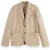 Scotch & Soda Relaxed-fit Cotton Linen Twill 2-button Blazer Plaza Taupe